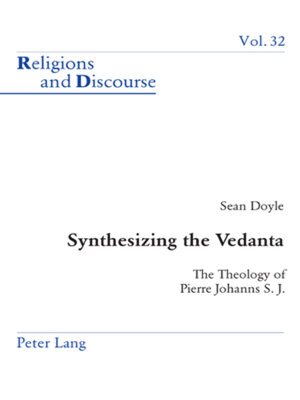 cover image of Synthesizing the Vedanta